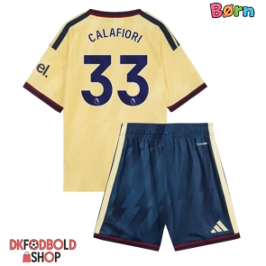 Arsenal Riccardo Calafiori #33 Tredje trøje Børn 2026-27 Kort ærmer (+ korte bukser)